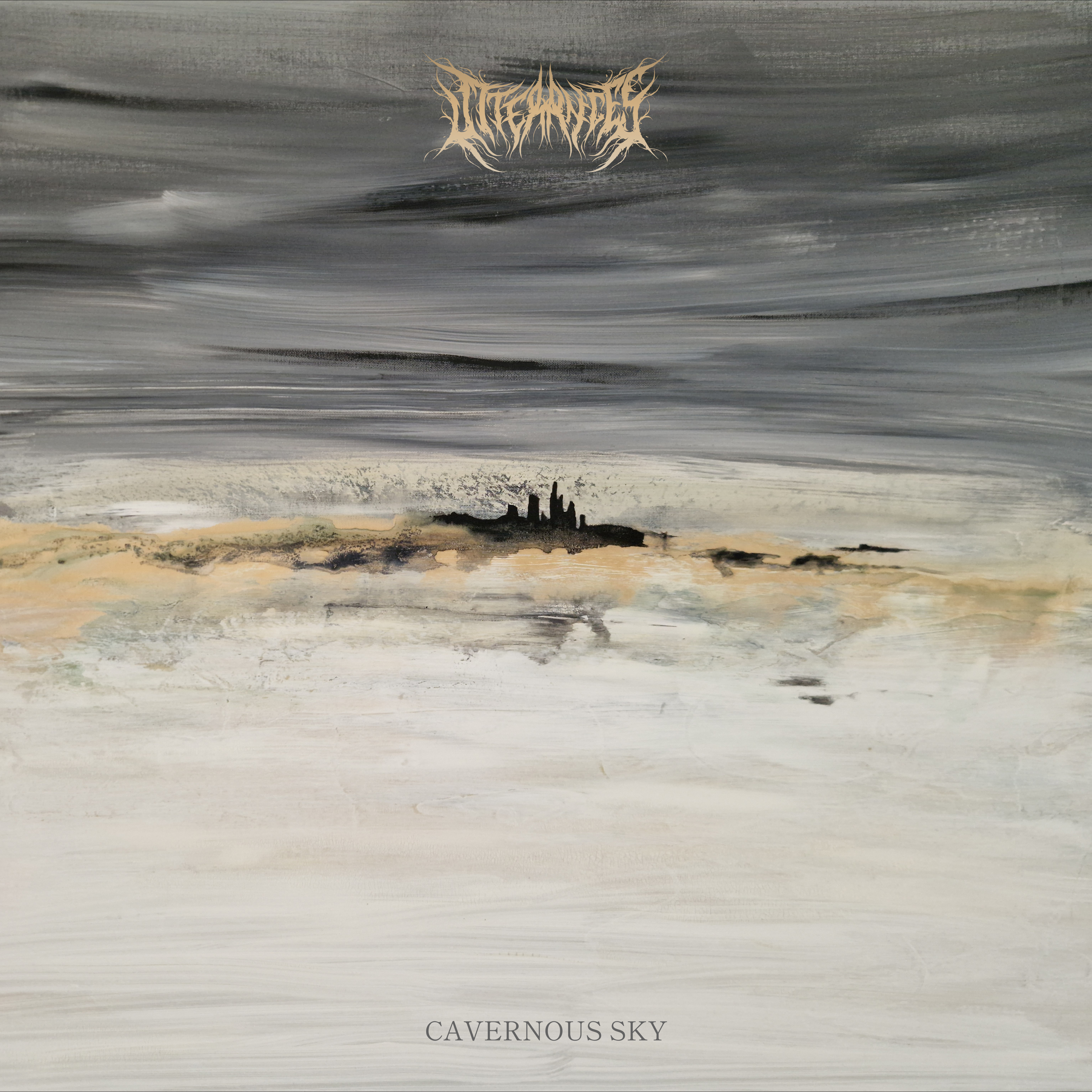 Album artwork: a canvas painting by Shan Lamplough